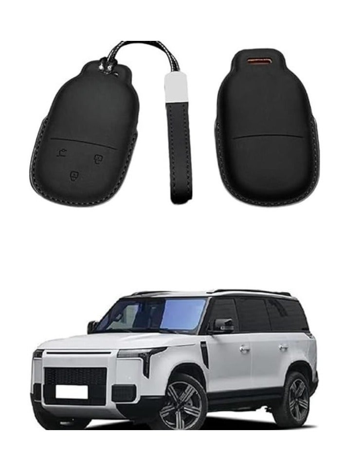 ROX Black shatterproof car key remote case with a wrist strap - Image 1