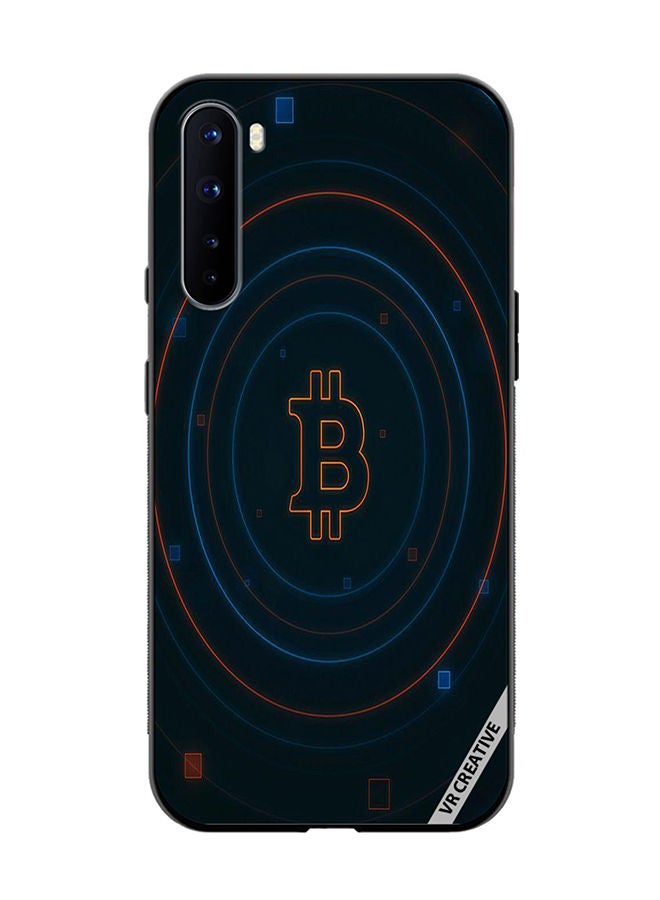 VR CREATIVE Protective Case Cover For OnePlus Nord Bitcoin Design Multicolour - Image 1