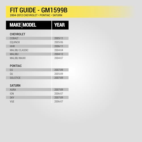 Scosche GM1599B Double DIN Dash Kit for Select 2004-12 Chevrolet, Pontiac and Saturn Vehicles - GM Car Stereo Radio Install Kit - See Fit Guide in Images to Verify Your Vehicle - Image 3