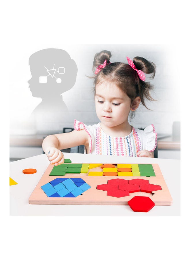 NIBEMINENT Early Childhood Education Fun And Creative Puzzles 30x30x1cm - Image 2