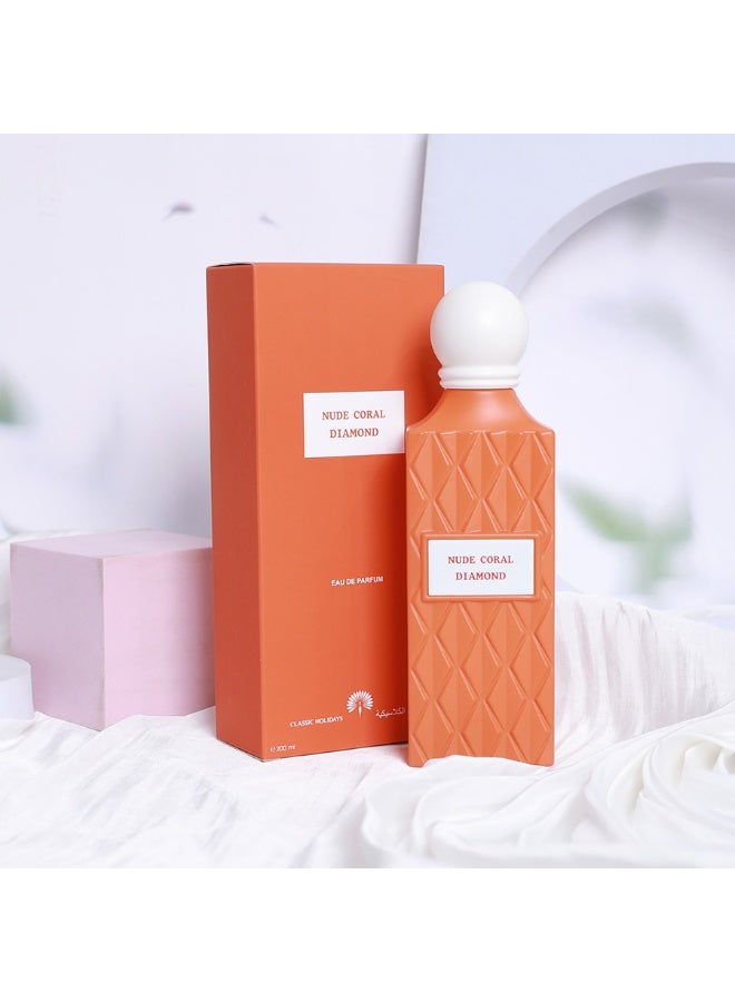 DIAMOND nude coral diamond perfume lasting fragrance-200ml - Image 2