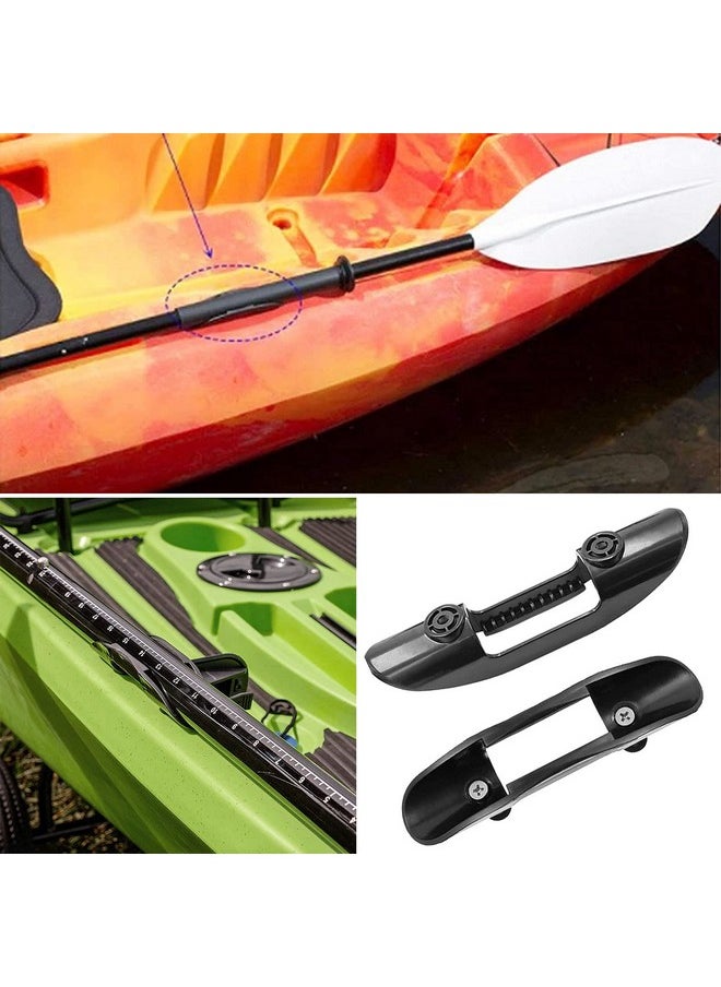 CLIO - Kayak Paddle Clip Universal Kayak Paddle Mount Holder Clip & Fishing Net Clip With Hardware (1 Pair) - Image 1