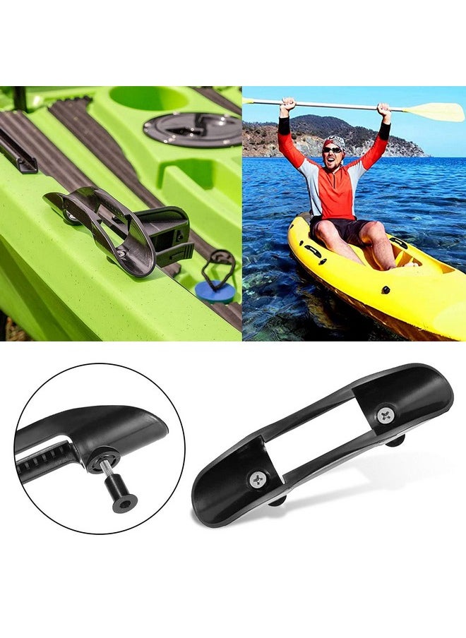CLIO - Kayak Paddle Clip Universal Kayak Paddle Mount Holder Clip & Fishing Net Clip With Hardware (1 Pair) - Image 1