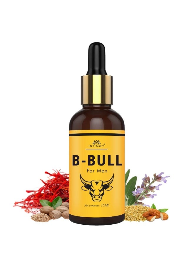 INTIMIFY B Bull,Ayurvedic Oil For Men 15ml - Image 1