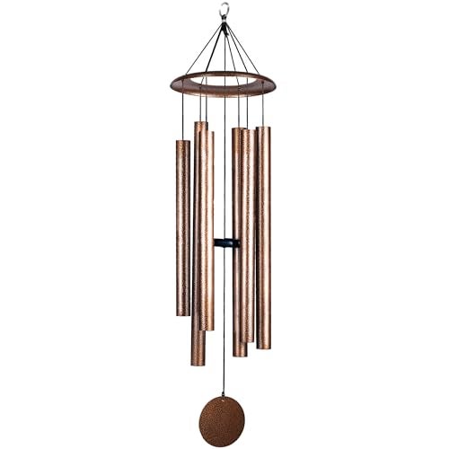 LACHIKA 44 Inch Wind Chimes for Outside Deep Tone Sound Like Church Bell Rings Memorial Mother Day Copper Vein 1pcs Thickness of Tube is 2.8mm Taiwan Made - Image 2