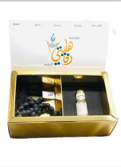 Rfahity A quarter of Tolh Qurashi musk and amber rosary  - Image 1