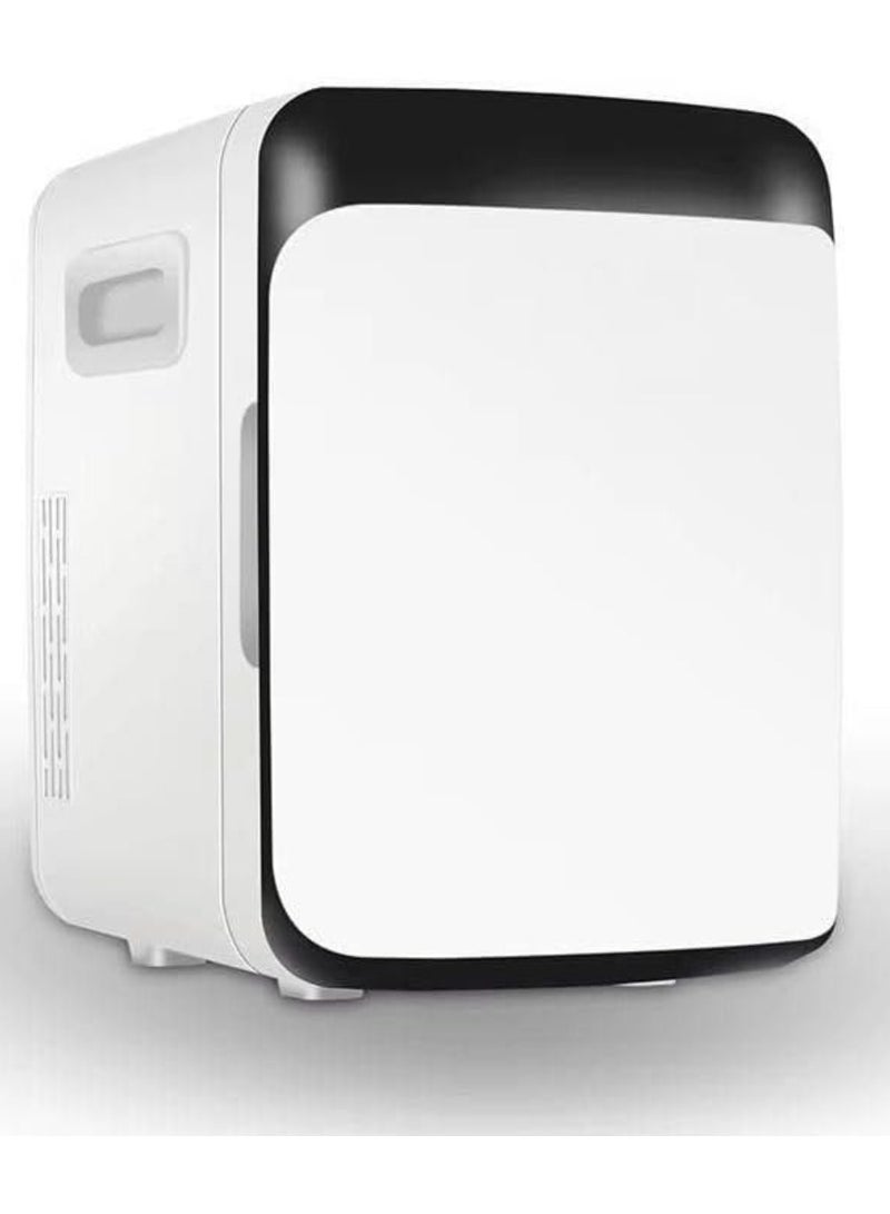 Tradeo Mini Beauty Fridge, 8L Portable Skincare Refrigerator, Compact Cooler for Cosmetics, Food & Drinks & Milk for Travel & Car & Office and Beverages, White - Image 1