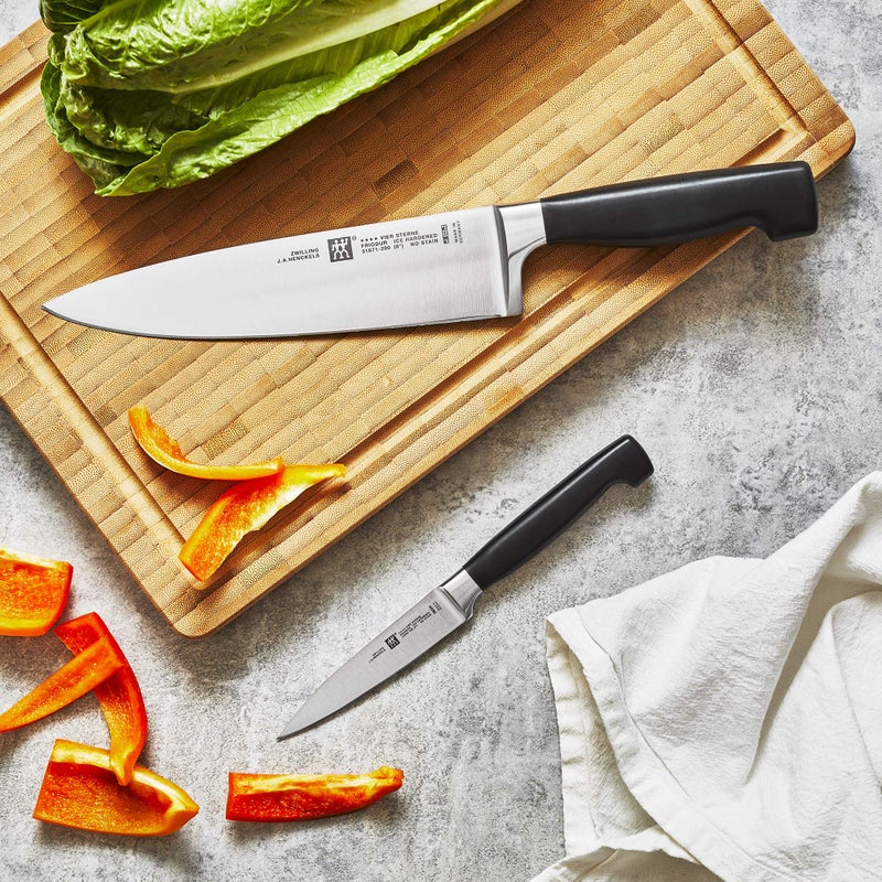 HENCKELS ZWILLING Four Star 2-Piece Chef's Set, "The Must Haves" Knife Set - Image 2