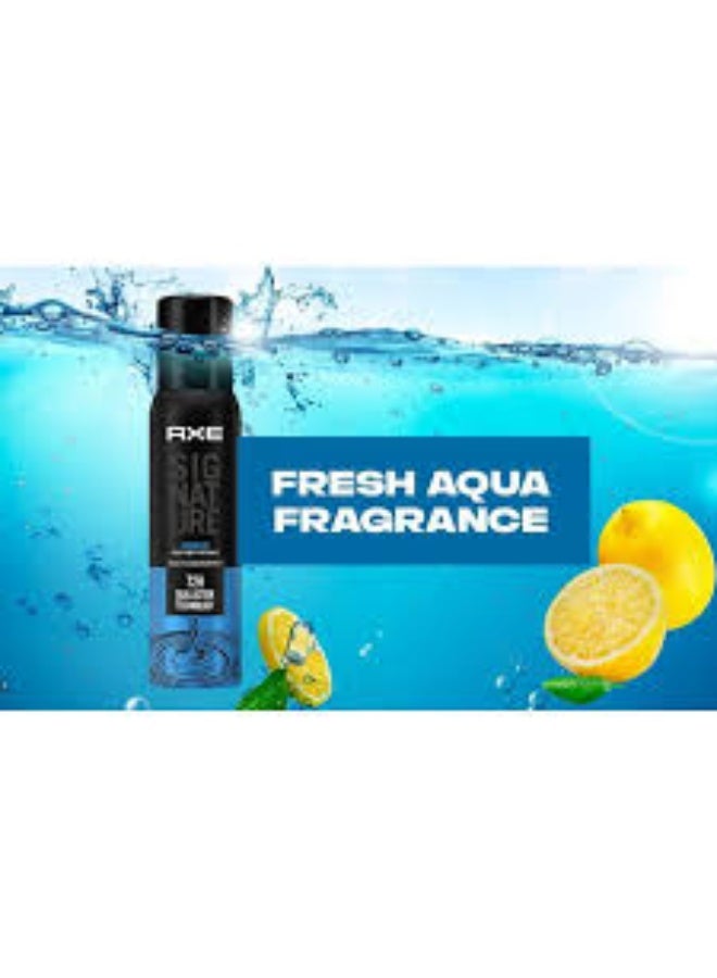 اكس براند مزيل عرق للجسم من أكس سيجنتشر تشامبيون برائحة فريش أكوا يدوم 72 ساعة، 122 مل - Image 3