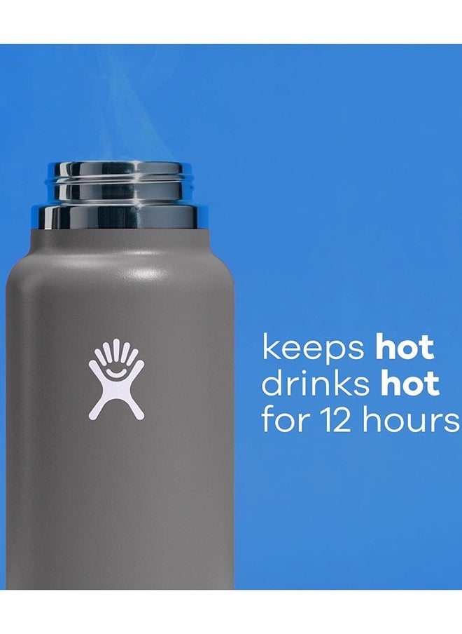 Hydro Flask - 32 oz Wide Mouth with Flex Cap Stainless Steel Reusable Water Bottle - Vacuum Insulated, Dishwasher Safe, BPA-Free, Non-Toxic - Image 1