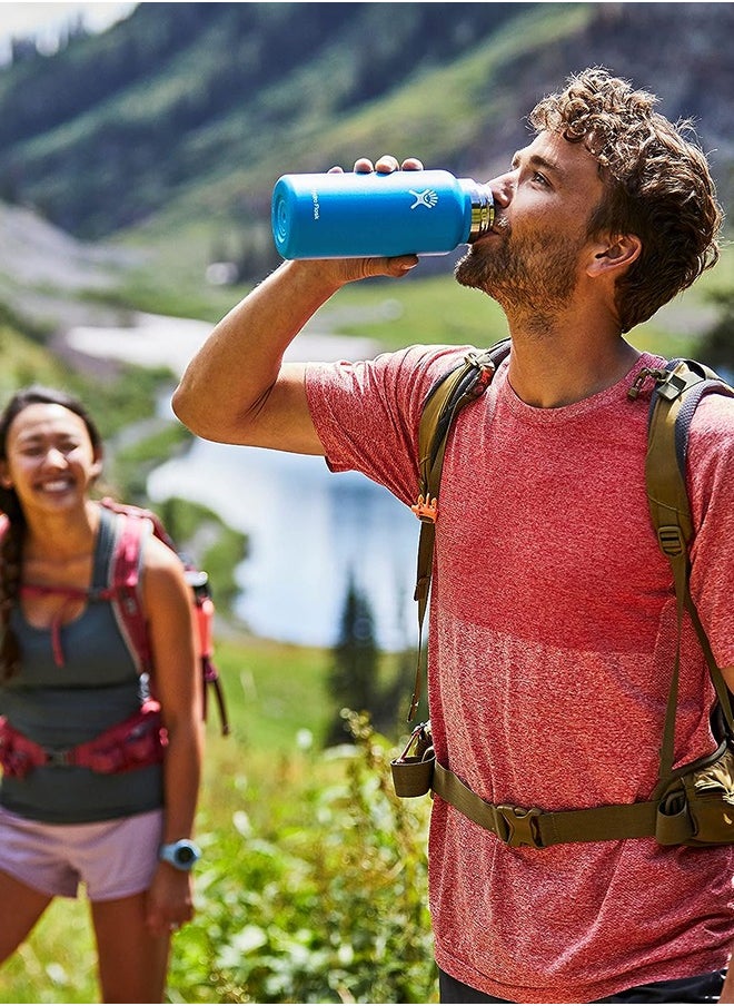 Hydro Flask - 32 oz Wide Mouth with Flex Cap Stainless Steel Reusable Water Bottle - Vacuum Insulated, Dishwasher Safe, BPA-Free, Non-Toxic - Image 1