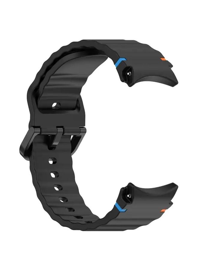 Burgundy Soft Silicone Band For Samsung Galaxy Watch 7 6 5 4 Classic FE 40mm 47mm - Image 5