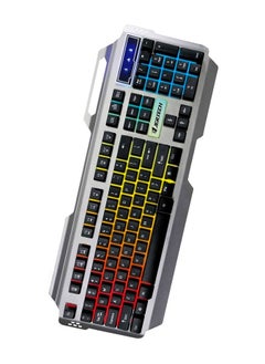 جيرتك JERTECH KM 950 - كومبو كيبورد وماوس للالعاب يو اس بي - مع تأثيرات الإضاءة الرائعة - رد فعل سريع للمفاتيح - تصميم عصري وحديث باعلي جوده - الأسود  - Image 5