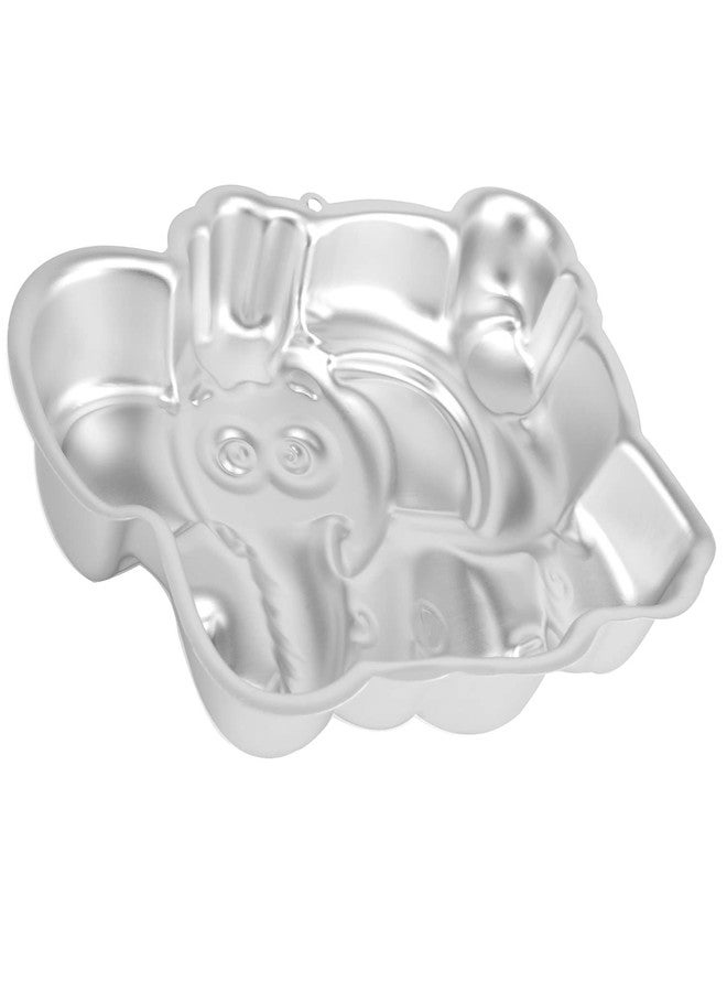 Pormasbenzer 10-INCH Elephant Shaped Cake Pan Mould Aluminum 3D Animal DIY Cake Baking Pan for Birthday, Anniversary, Party, Christmas - Image 5