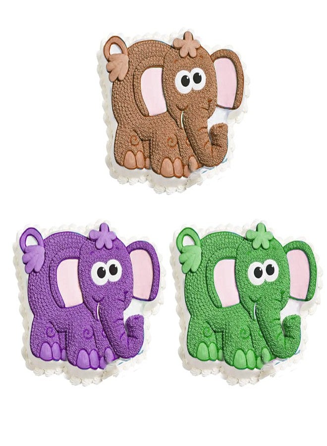 Pormasbenzer 10-INCH Elephant Shaped Cake Pan Mould Aluminum 3D Animal DIY Cake Baking Pan for Birthday, Anniversary, Party, Christmas - Image 2