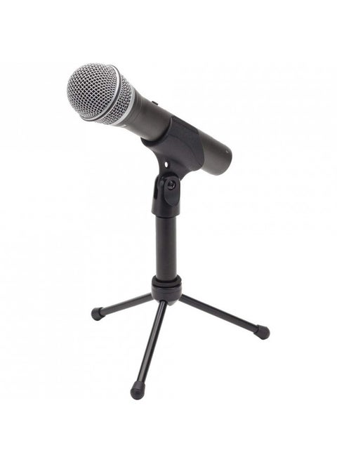 Samson Technologies Q2U USB/XLR Dynamic Microphone Recording and Podcasting Pack (Includes Mic Clip, Desktop Stand, Windscreen and Cables), silver