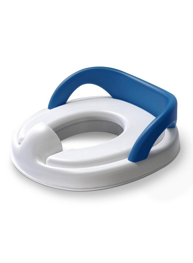 StarAndDaisy Baby Western Potty Training Seat For Girls And Boys Toilet Seat For Kids 0 To 5 Year Child With Anti Slip & Comfortable Safe Cushioned (Basic Blue)… - Image 1