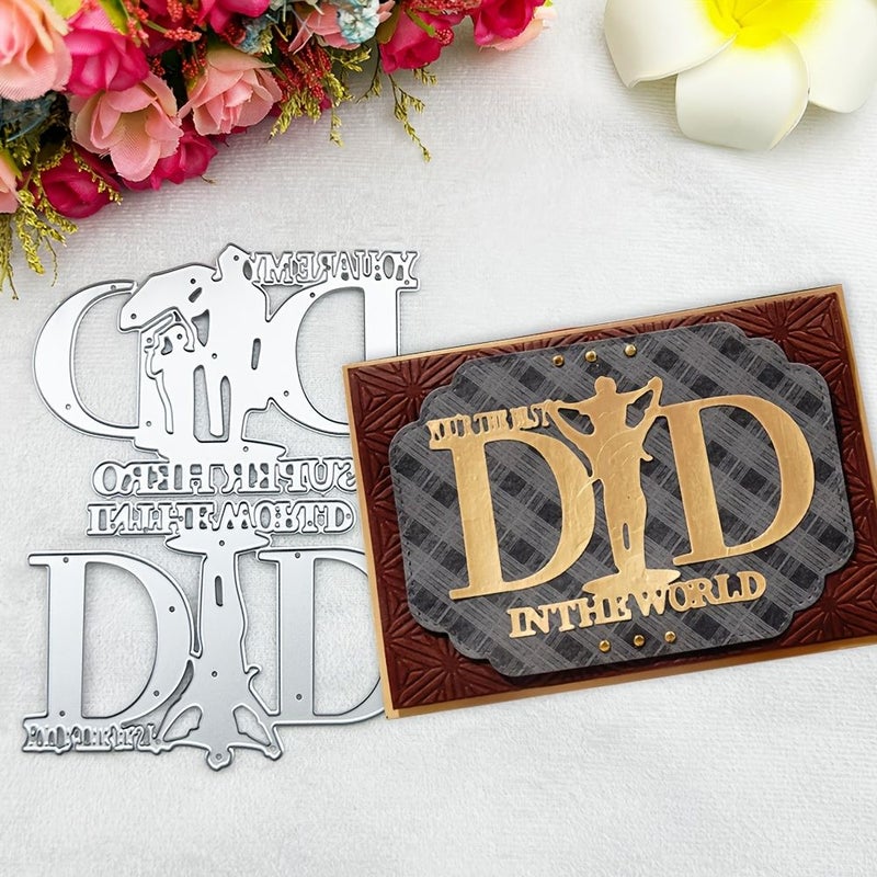 You Are My Super Hero Cutting Dies for Father Day A Style Card Making Template - Image 1