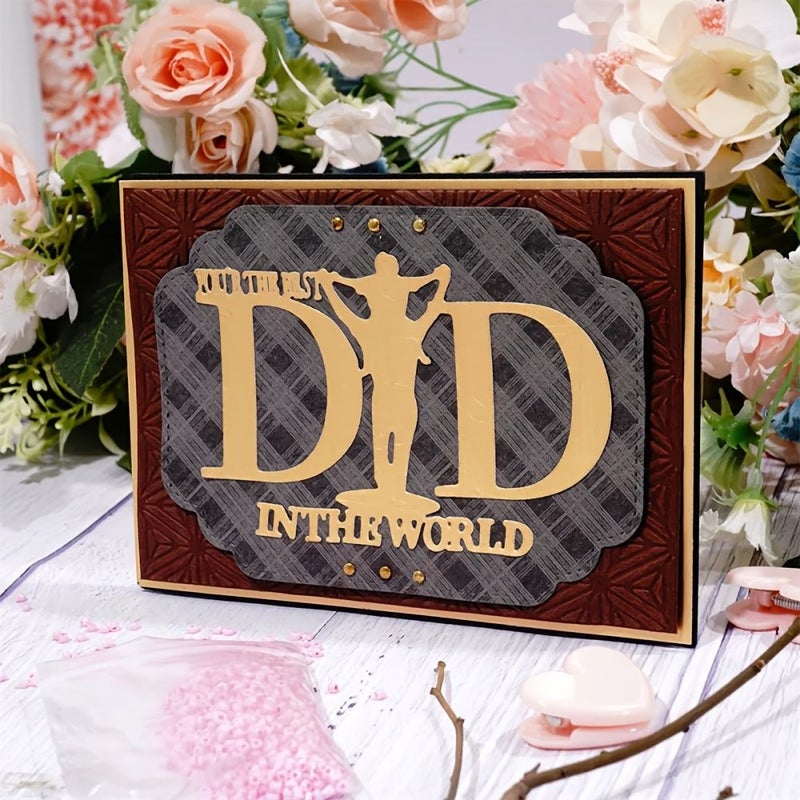 You Are My Super Hero Cutting Dies for Father Day A Style Card Making Template - Image 3