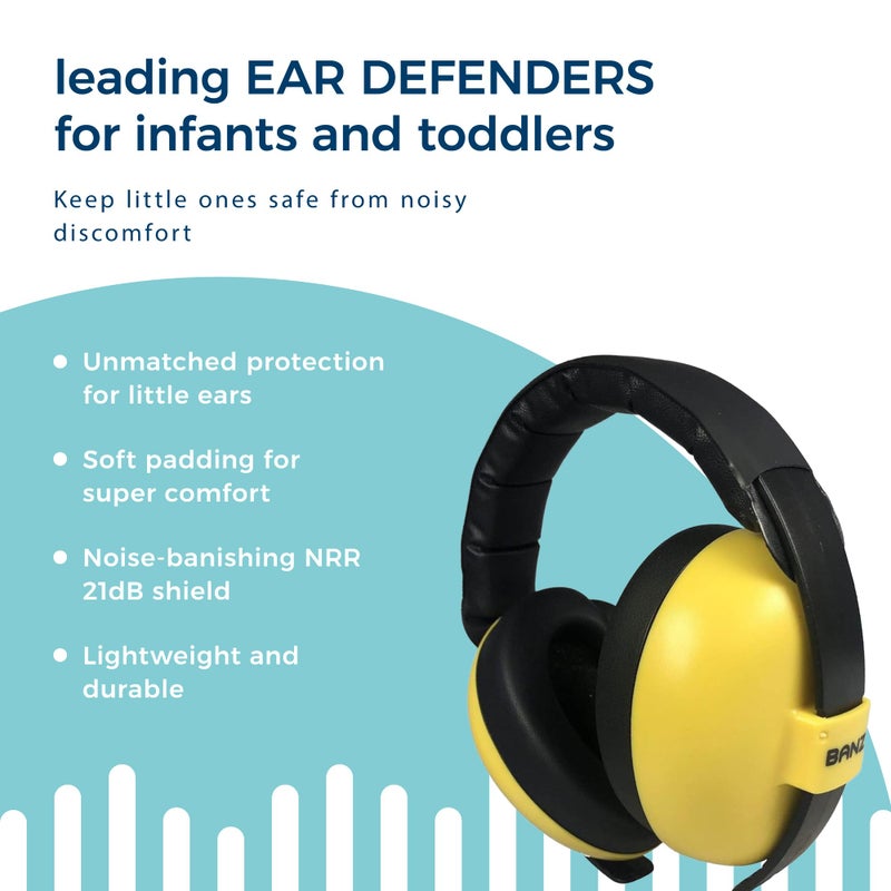 BANZ Bubzee Baby Headphones for Noise Protection - Baby Ear Muffs, Newborn Infant & Toddler, 0 to 36 Months, Adjustable - Image 3