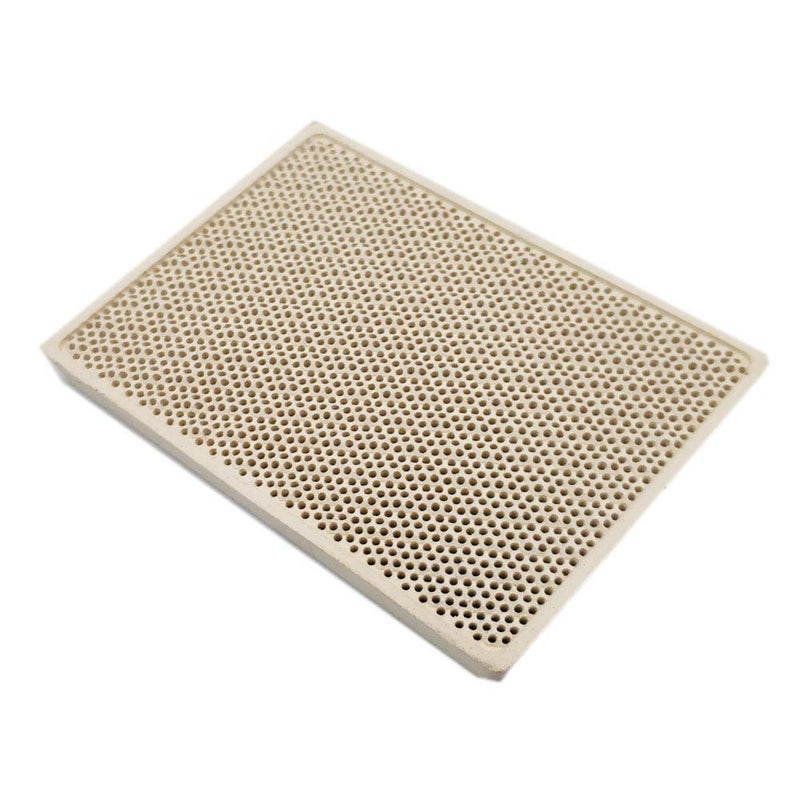 Meter Star Cordierite Ceramic Burner High Temperature Plate Gas Grill Spare Parts Stove heater Comb 5.2inx3.6inx0.55in(132x92x14mm) - Image 1