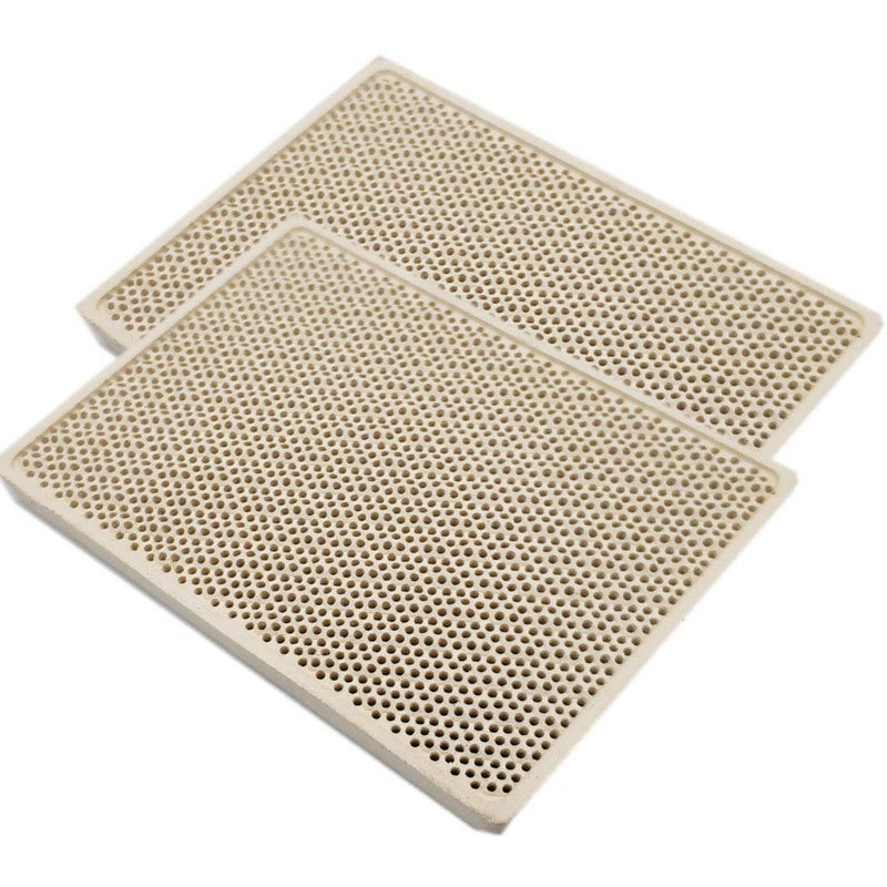 Meter Star Cordierite Ceramic Burner High Temperature Plate Gas Grill Spare Parts Stove heater Comb 5.2inx3.6inx0.55in(132x92x14mm) - Image 4