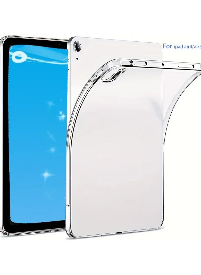 Raxoom Transparent Soft Silicone Tpu Case Cover For Ipad 10.2 Inch 2019 Clear - Image 3