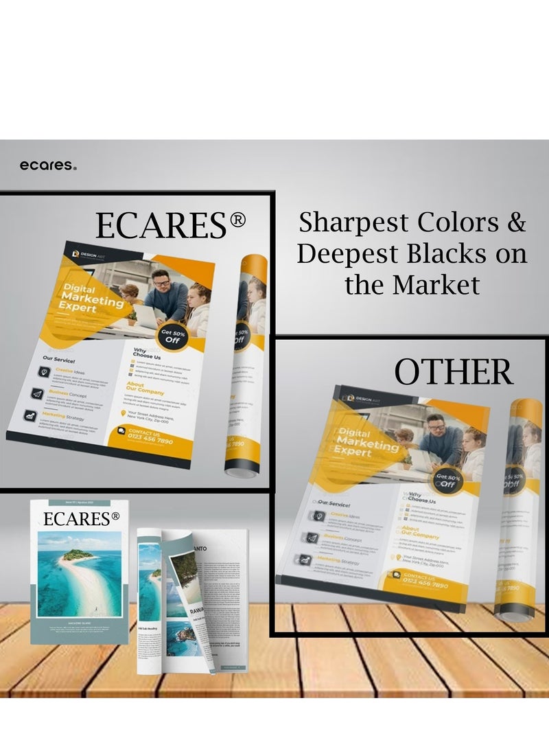 ECARES® Compatible Toner Cartridge Replacement for HP 83A CF283A Work with HP Laserjet Pro MFP M125nw M125rnw M127 M127fn M127fw M126 M128fn M201dw M201n M225dw M225dn Printer (Black) - Image 2