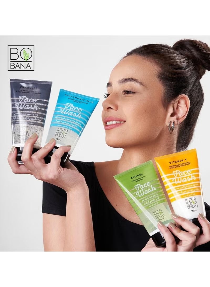 بوبانا غسول الوجه بالفحم للبشره الدهنية والمختلطة - Image 3