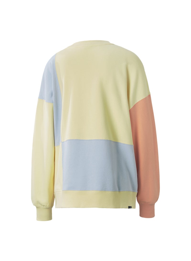 PUMA - Downtown Longsleeve Womens Crew Neck Sweatshirt - Image 1
