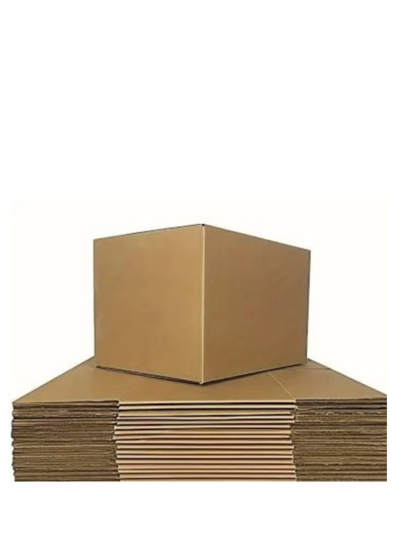 Generic Package For Cargo And Moving Set Of 5 Cardboard boxes 60x45x45cm, Plastic Wrap And 3 Transparent Tapes  - Image 2