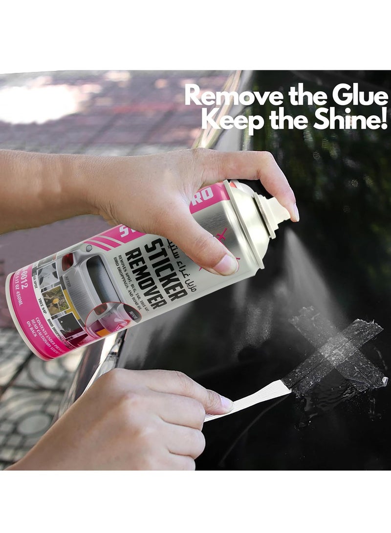 Sword Pro Sticker Remover 450ml – Removes Stickers, Tar, Tree Sap, Bug Spots, Bird Droppings, Road Oil & Adhesive Residue - Image 3