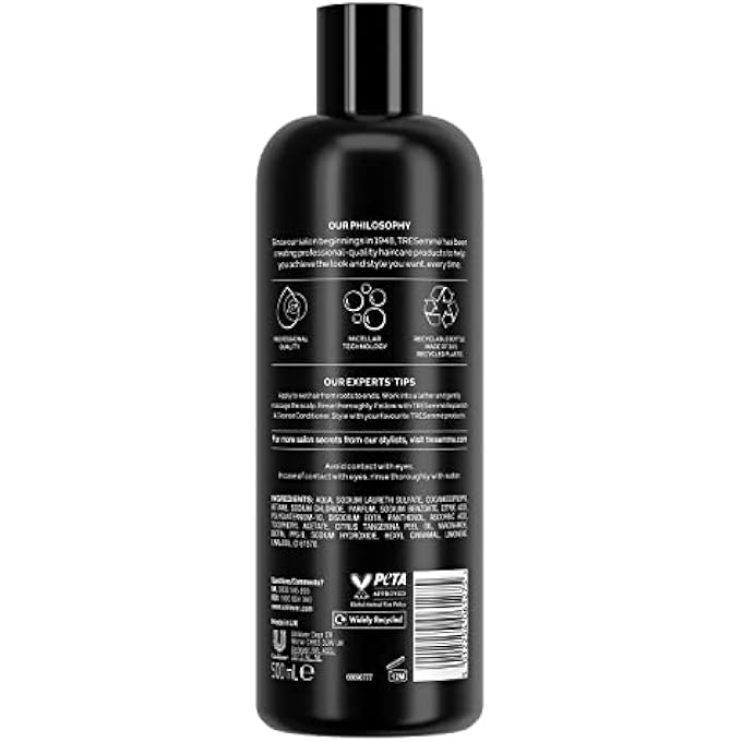 Tresemme REPLENISH & CLEANSE WITH VITAMIN C SHAMPOO FOR GREASY HAIR, 500 ML - Image 2
