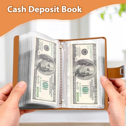 SUSOYAOCHEN 100 Envelope Challenge,Savings Challenges Book with Envelopes, Money Saving Binder Successfully Reach Your Savings Goals (Blue-B) - Image 3