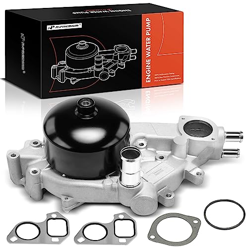 A-Premium Engine Water Pump W/Gasket Compatible with Chevy, Pontiac & Avanti - Camaro 98-02, Corvette 97-04, Firebird 98-02, GTO 04-06, II 01-04, 5.7L 6.0L, GMC LS1/LS6 - Image 1