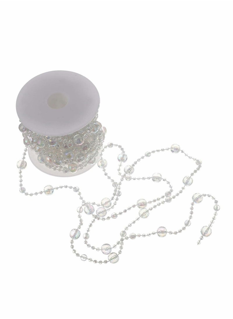 Y&D - Acrylic Bead Strand，Hanging Crystals Beaded Curtains for Doorways DIY Garland Crystal Suncatcher Decoration Pendant Wedding Party Home Decorations-1 Roll - Image 1