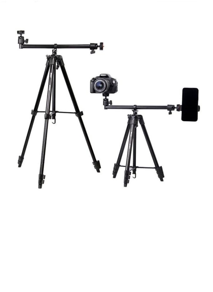 Jmary - JMARY KP-2207 Portable Aluminum Tripod: Lightweight aluminum tripod for on-the-go photography needs. - Image 1