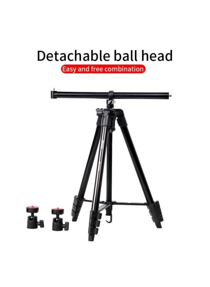Jmary - JMARY KP-2207 Portable Aluminum Tripod: Lightweight aluminum tripod for on-the-go photography needs. - Image 1