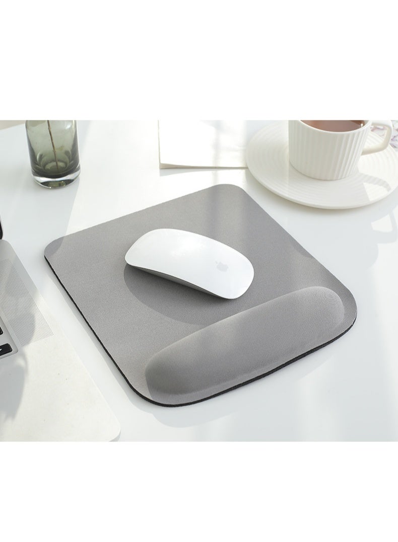 DUNISO Mouse Pad,Waterproof Laptop Pad with Wrist Support with Non slip Base for Relieving Wrist Pain for Computer, Laptop, Office ，Home(Grey) ﻿ ﻿ - Image 1