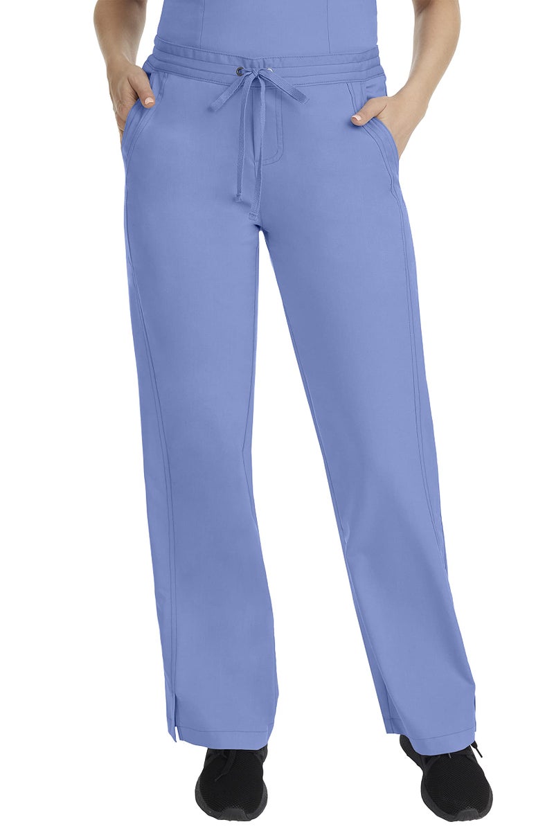 Healing Hands Scrub Pants for Women 2 Pocket Elastic Back Drawstring Pant Purple Label 9095 Taylor Ceil M - Image 1