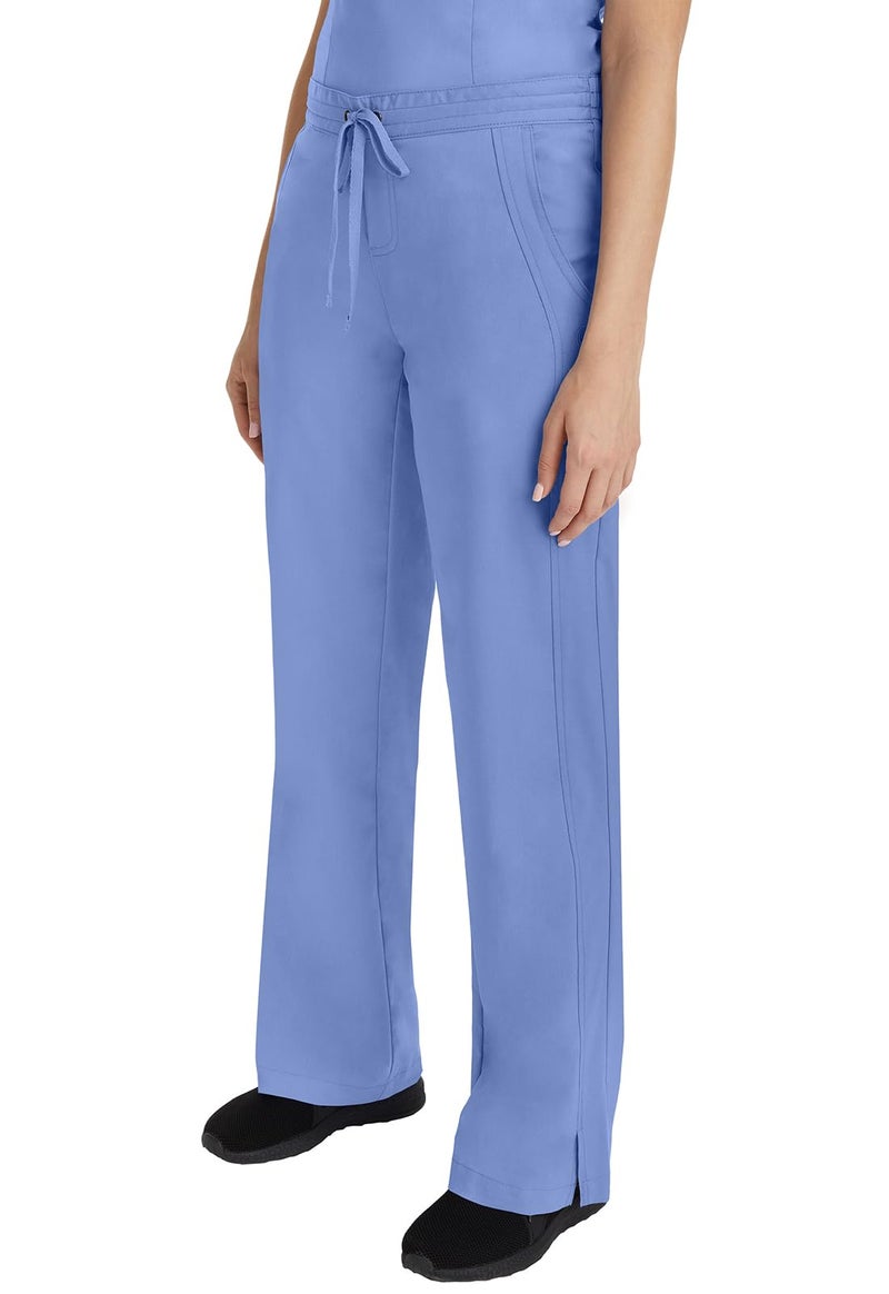 Healing Hands Scrub Pants for Women 2 Pocket Elastic Back Drawstring Pant Purple Label 9095 Taylor Ceil M - Image 4