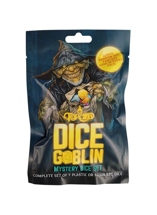 Forged Dice Co. Dice Goblin Mystery DIce Set - RPG Dice Set - DND Dice Set - Image 1
