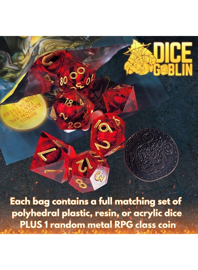 Forged Dice Co. Dice Goblin Mystery DIce Set - RPG Dice Set - DND Dice Set - Image 4
