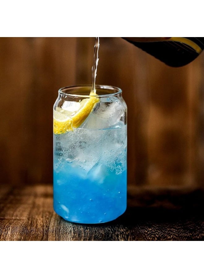 طقم 2 قطع مج ايس كوفي  زجاج بشاليموه مع غطاء خشب بامبو مج عصير زجاجي مع شفاطة ماصة وغطاء خشبي - أكواب شرب مع أغطية من البامبو وشفاطات، كوب زجاج للقهوة المثلجة والحليب واللبن والمشروبات والكوكتيل والسموزي كوب شرب شفاف للعصير والحليب- مجات زجاج مع شاليموه - ماج مع غطا خشب - مج ايس كوفي زجاج بشفاط و غطاء خشب - مج ايس كوفي زجاج بشاليموه علي شكل برطمان - Image 5