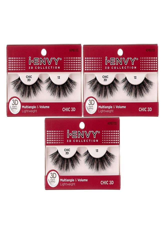 i.Envy i-Envy 3D Glam Collection Multi-angle & Volume (3 PACK, KPEI13) - Image 1