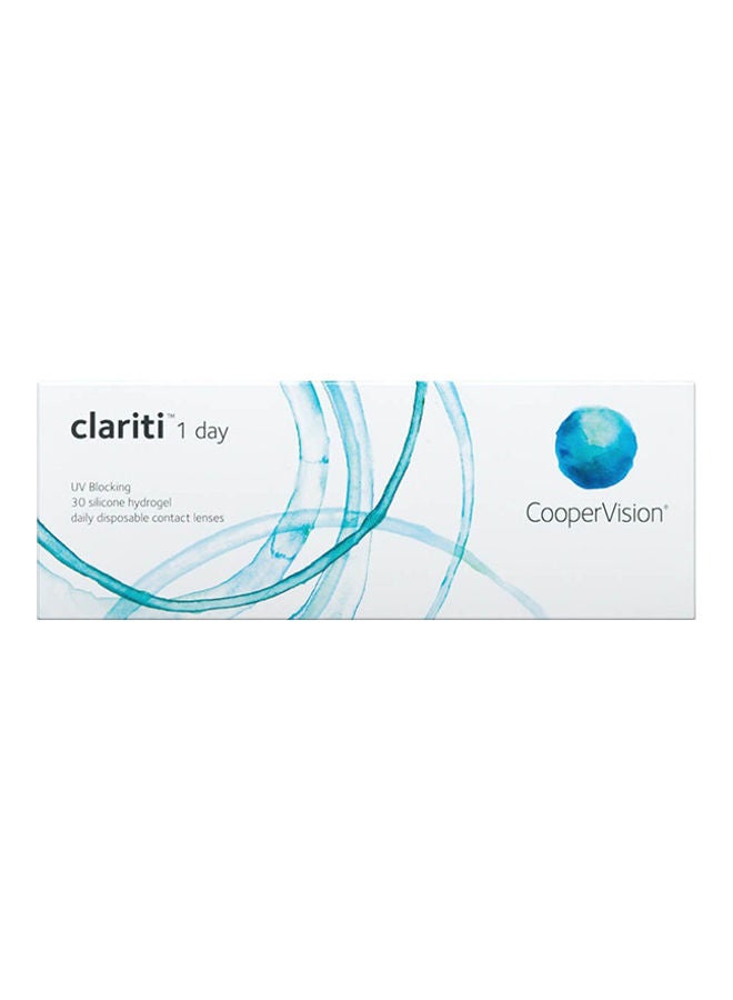 Unisex Clariti 1 Day Bc8.6 Daily Disposable Pack Of 30 Contact Lenses