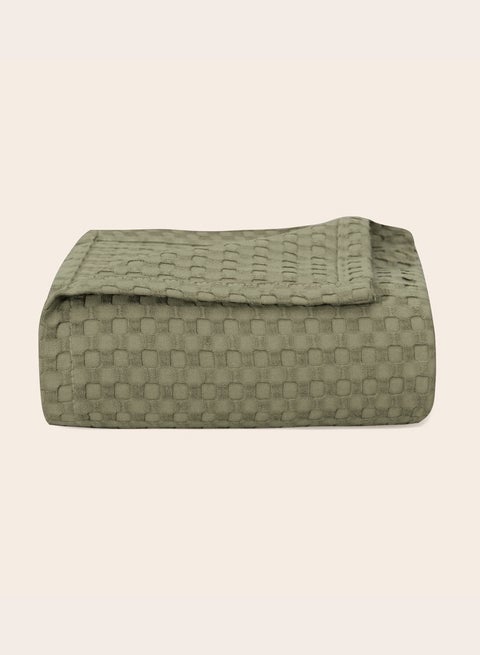 Waffle Coverlet