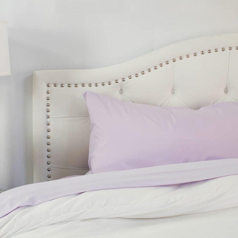 PeachSkinSheets مجموعة ورقة الخزامى لافندر ميست - مستوى 1500TC من النعومة - أوراق تبريد ناعمة إضافية للنوم الساخن والتعرق الليلي - الحجم التوأم XL  - Image 1