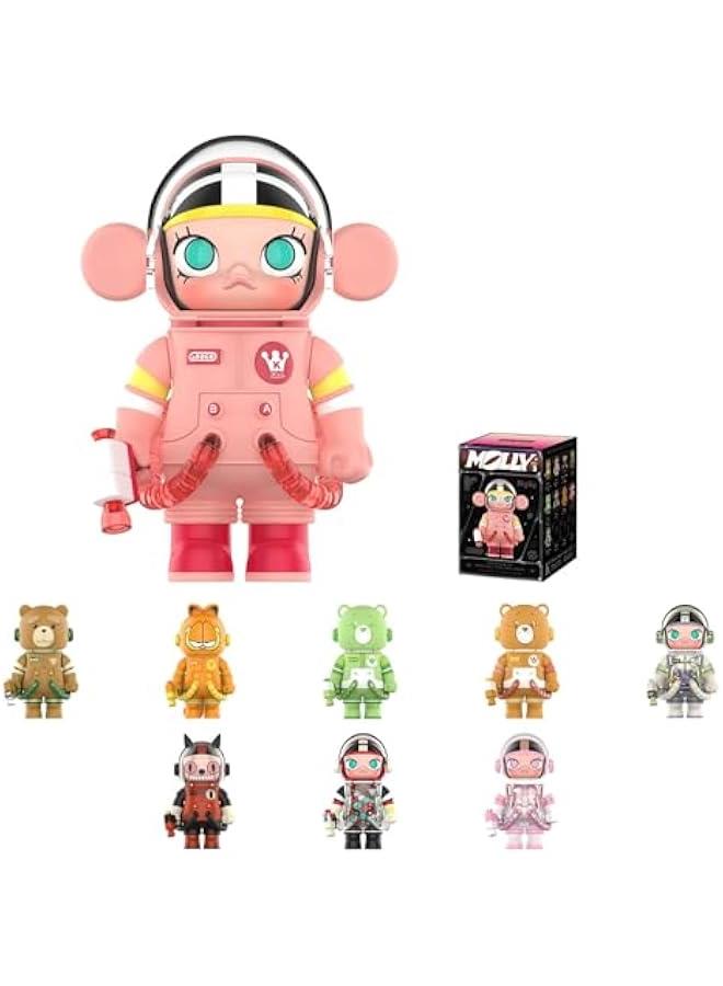 Arabest MEGA Space Molly 100% Series 3, Molly Blind Box Figures, Random Design Action Figures Collectible Toys Home Decorations, Holiday Birthday Gifts for Boys and Girls, Single Box - Image 1