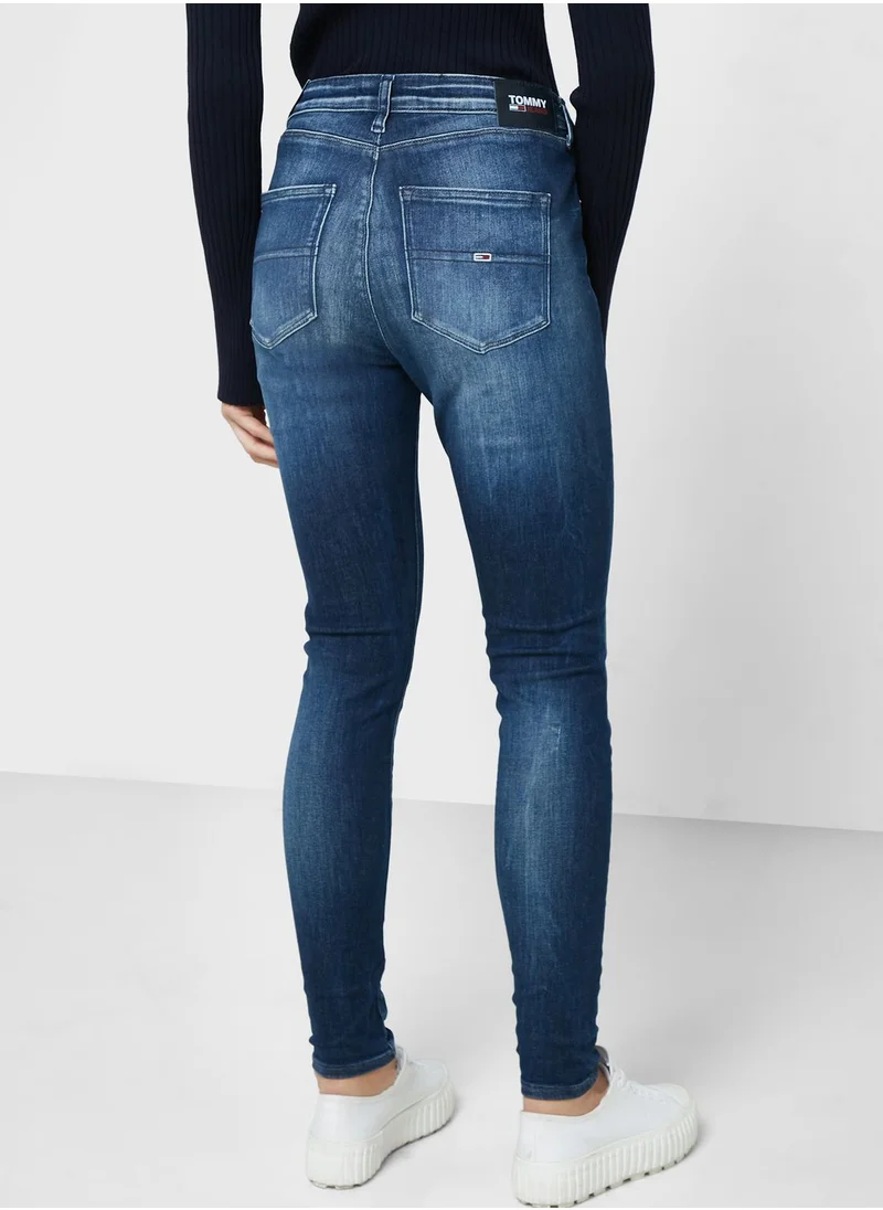 TOMMY JEANS High Waist Skinny Jeans